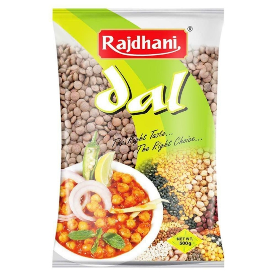 Rajdhani Black Masoor Dal 500G