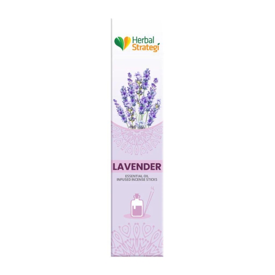 Herbal Strategi Lavender Aromatic Incense Sticks 20 pcs