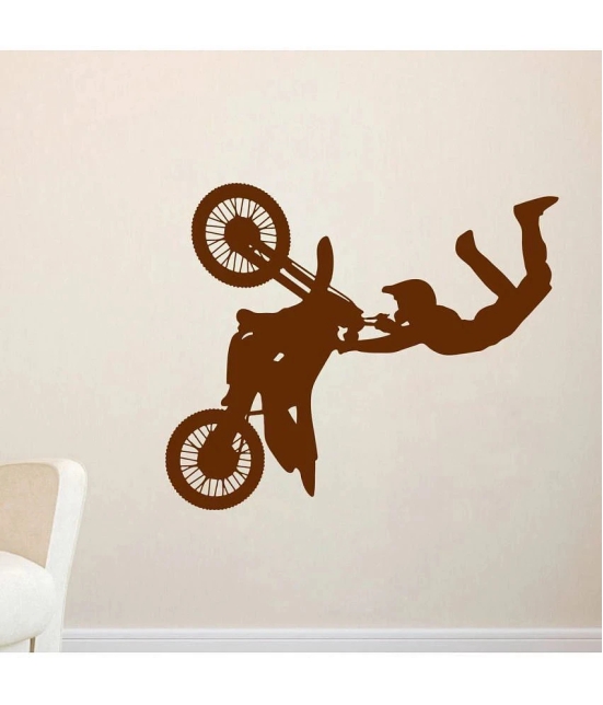 Decor Villa Bike Stunt Vinyl Wall Stickers