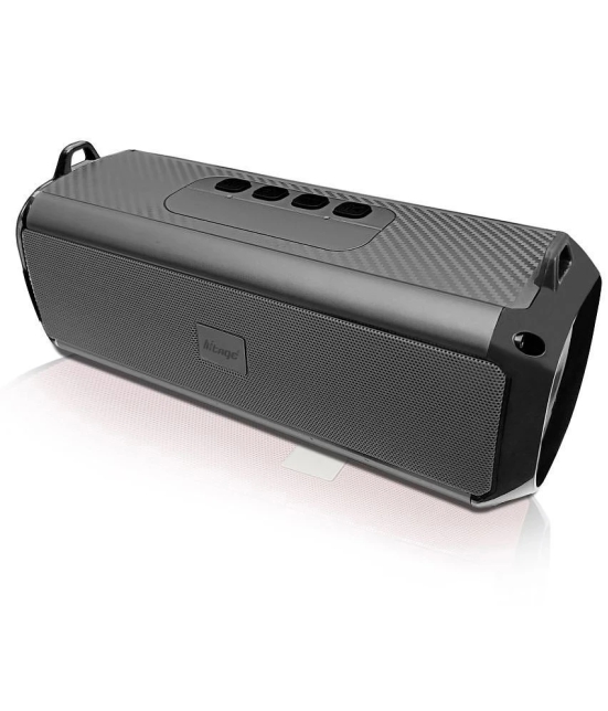 hitage BS-414 10H Music 5 W Bluetooth Speaker Bluetooth V 5.0 with USB,Aux,3D Bass Playback Time 24 hrs Grey - Grey