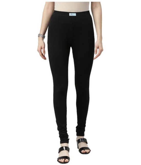 Jcss - Black Lycra Women's Leggings ( Pack of 1 ) - XXL