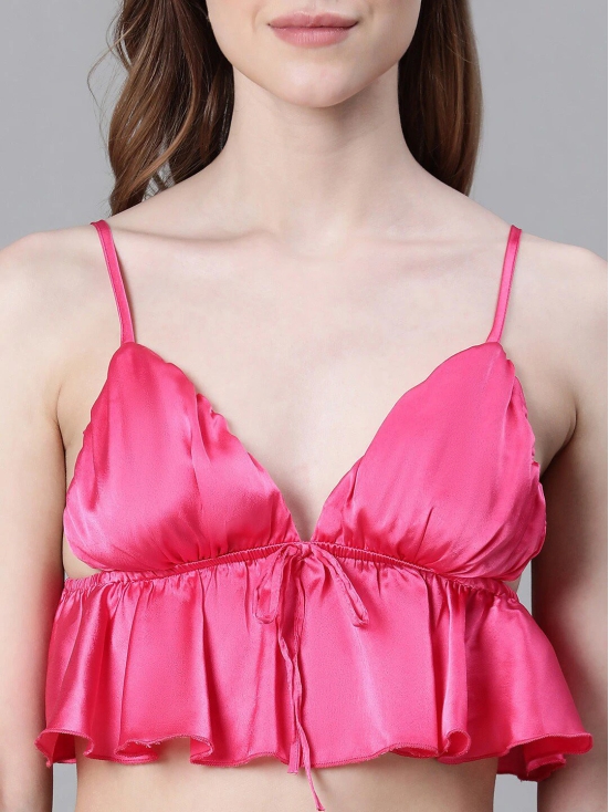 Oxolloxo Satin Cami Top & Panty Set