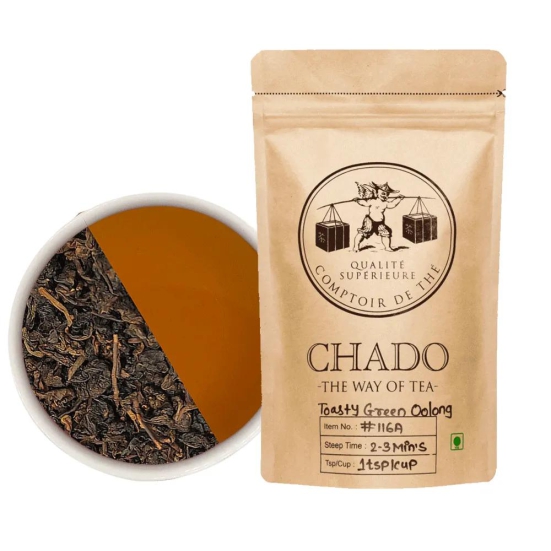 Roasted Oolong Toasty Tea-Chado Can (50 gms)