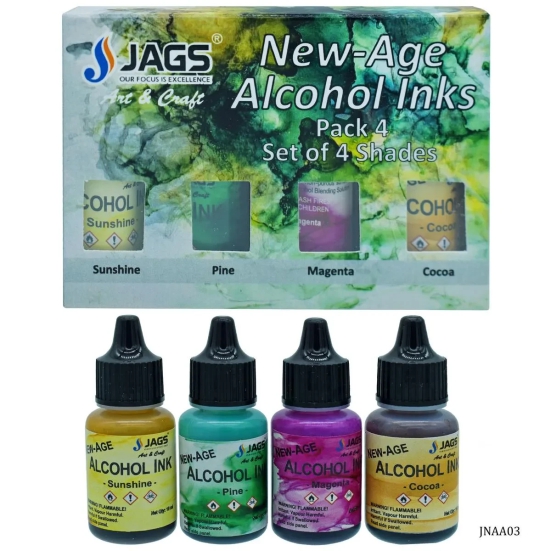 Jags New Age Alcohol Ink Mini Pack SetOf4 JNAA03