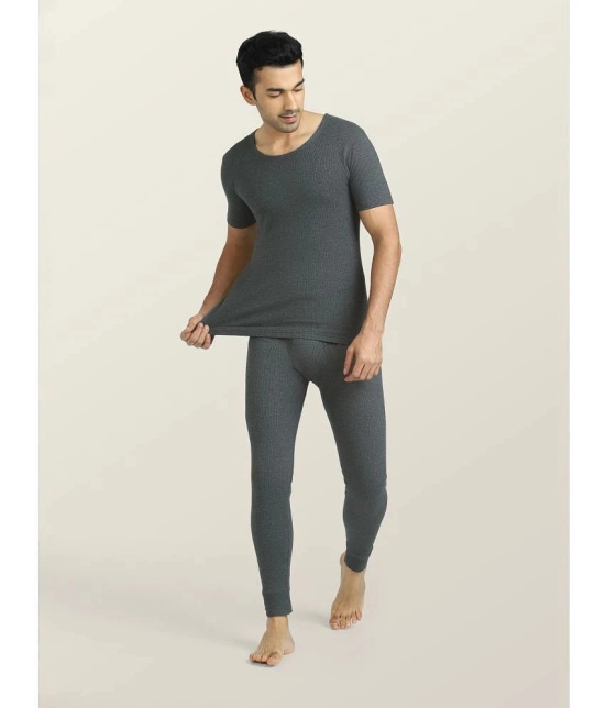 XYXX Cotton Mens Thermal Sets ( Grey ) - None