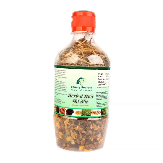 HERBAL HAIR OIL MIX FOR STRONGER AND THICKER HAIR-100gm