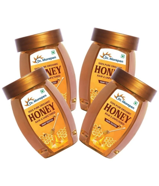 Dr. Morepen 100% Natural & Pure Honey NMR Tested 4 x 250 g Pack of 4