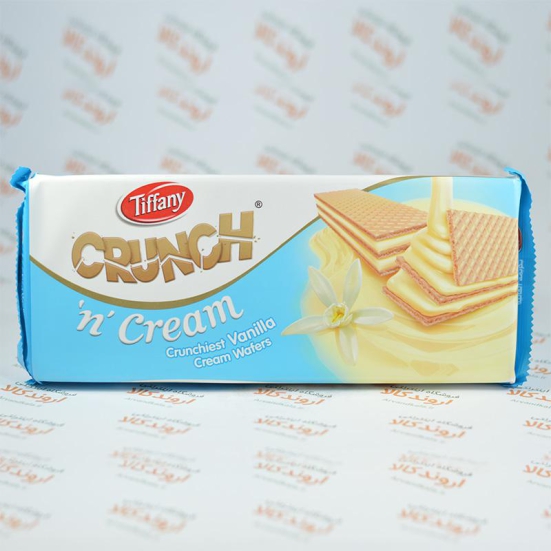 Tiffany Crunch N Cream Wafers Vanilla 153g