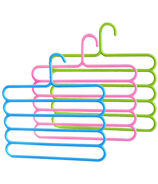 TISYAA - Plastic Standard Clothes Hangers ( Pack of 3 )