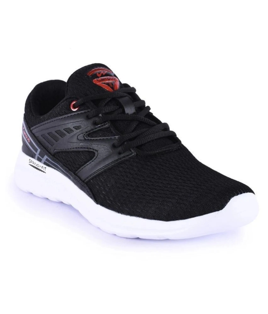 Campus SLIDO Black  Mens Sports Running Shoes - 6