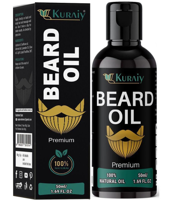 KURAIY 50mL Volumizing Beard Oil ( Pack of 1 )