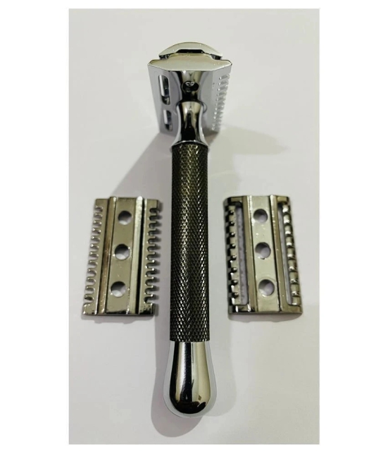 Romer-7 303 De Premium Adjustable Safety Razor+3 Base Plate+SS Blade Manual Razor 1 Blade 1