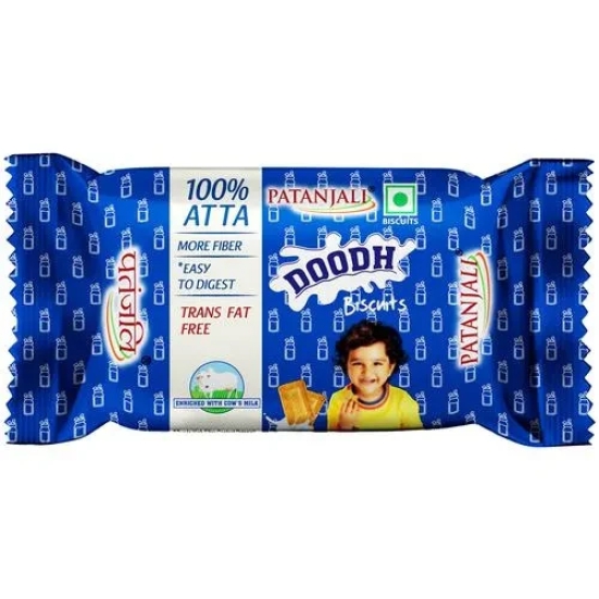 PATANJALI DOODH BISCUIT PACK OF 20 RS5