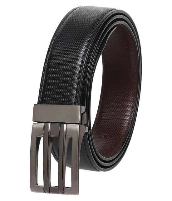 Loopa Black PU Formal Belt - 38