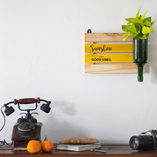 Sunshine Board with Wine Planter