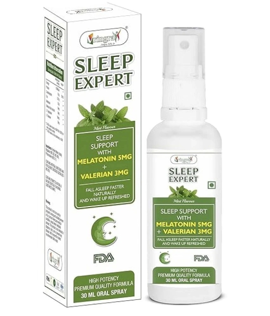 Vringra Sleep Spray - Sleeping Aid - Valerian Root Extract Spray Others 30 ml Pack of 1