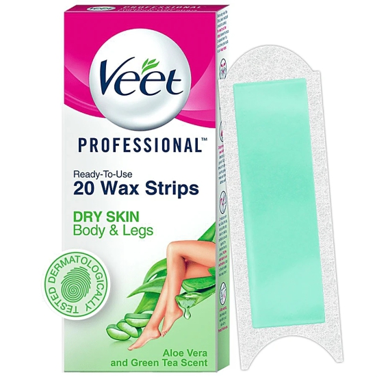 Veet Strips Dry Skin, 20 Pcs