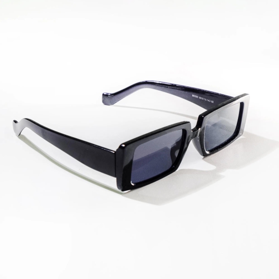 Chokore Tinted Rectangle Sunglasses (Black)