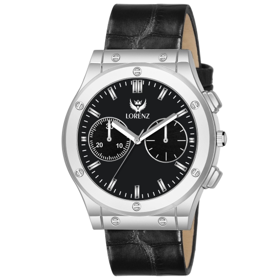 Stealth Chrono Men's Black Dial Analog Watch