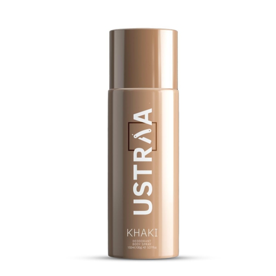 Ustraa KHAKI Deodorant Body Spray - 150 ml