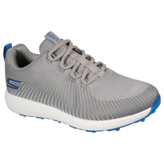 Skechers Go Golf Men's Max Bolt Golf Shoes-GREY/BLUE / UK 7