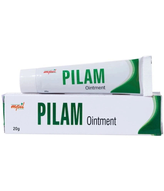 Mpil Wellness Pilam Ointment : Natural Pain Relieving Cream For Fissures And Piles (Pack Of 2)