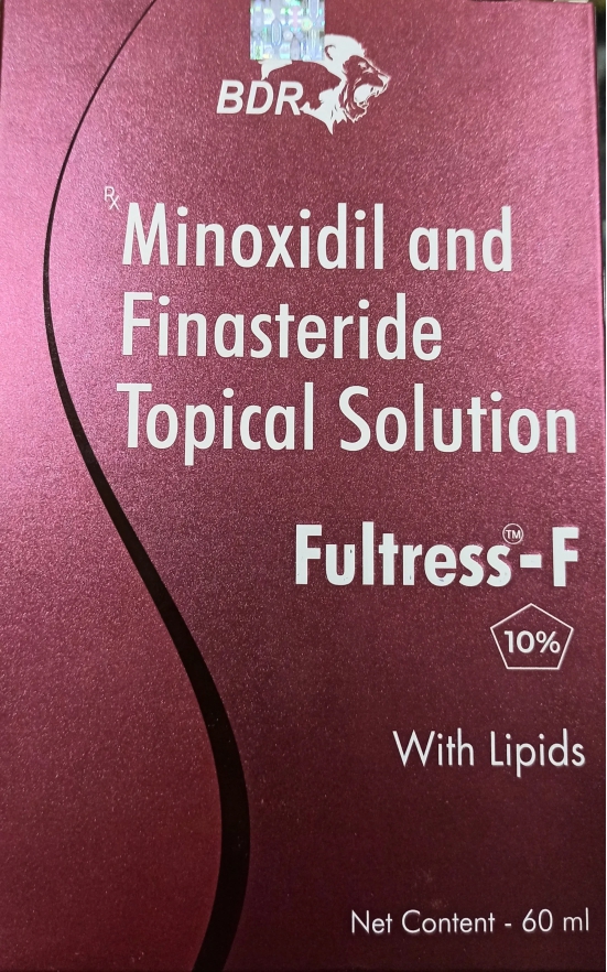 fultress F 10 topical solution (60ml) for hair loss and hair regrowth