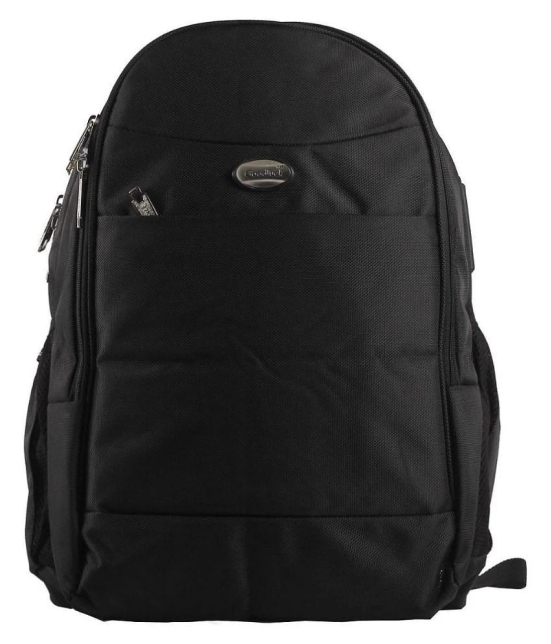 Goodluck Black Solid Laptop Bags