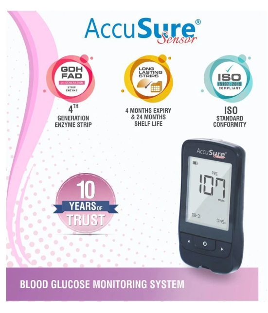 Accusure Sensor GDH FAD 4thG Glucometer