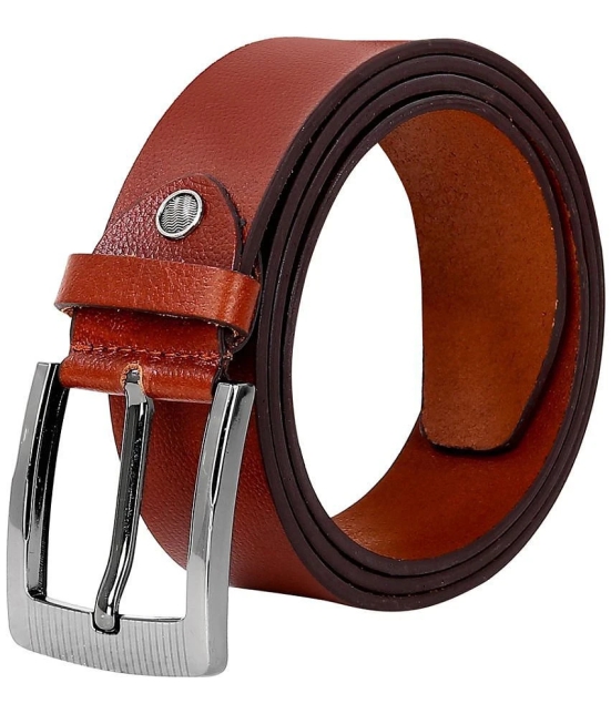 Leather World - Leather Mens Casual Belt ( Pack of 1 ) - None