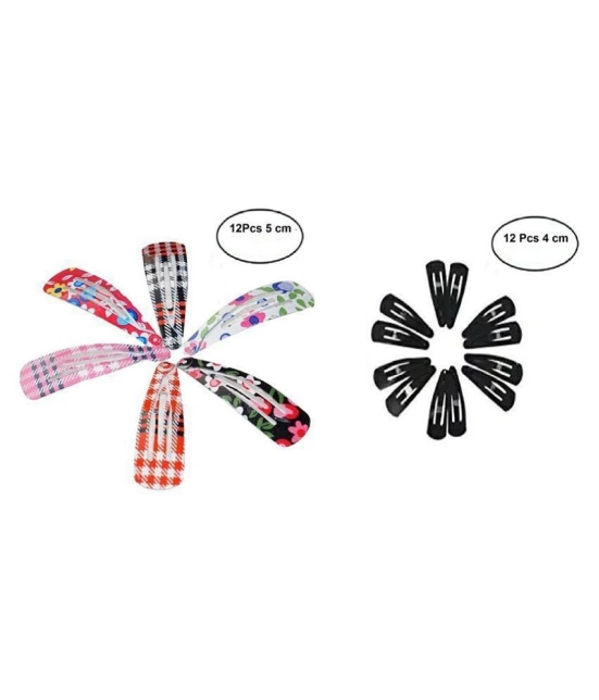 FOK Multi Casual Hair Clip - Multi