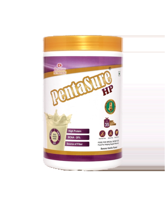 Pentasure HP Whey Protein - Banana Vanilla Flavour, 1 kg