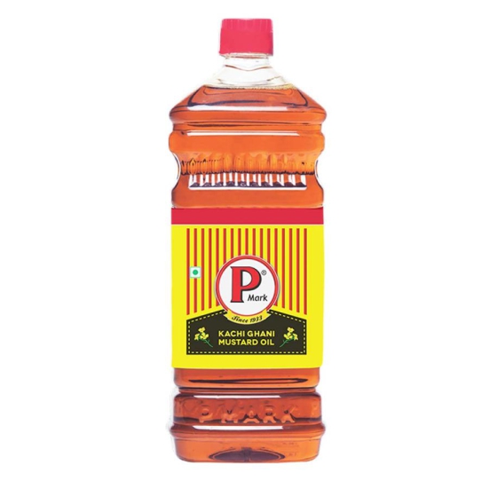 Pmark Kachhi Ghani Mustard Oil 1 Ltr