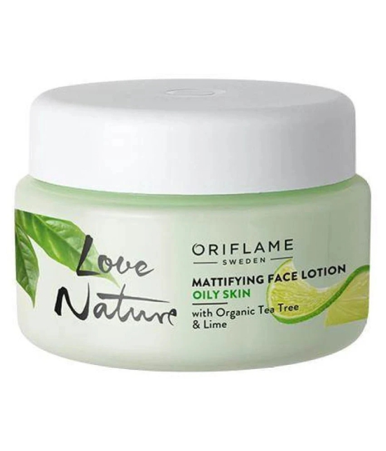 MOISTURISE Mattifying Face Lotion with Organic Tea Tree & Lime Body Lotion ( 50 mL )