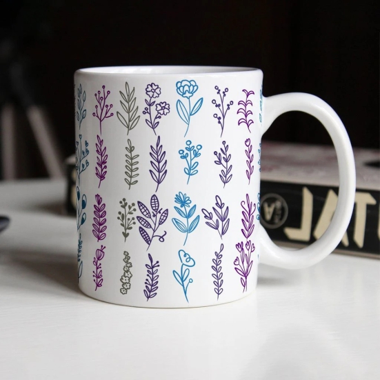 Colorful Blossom Coffee Mug