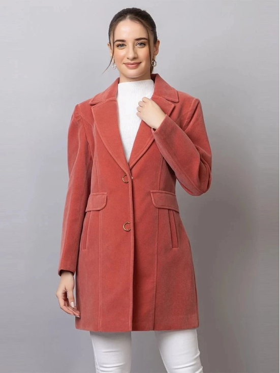 YHA - Tweed Pink Trench Coats Pack of 1 - None