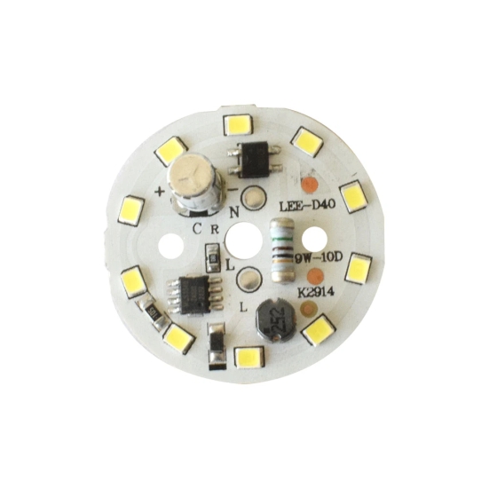 9W 220VAC Alpha White 40mm DOB LED