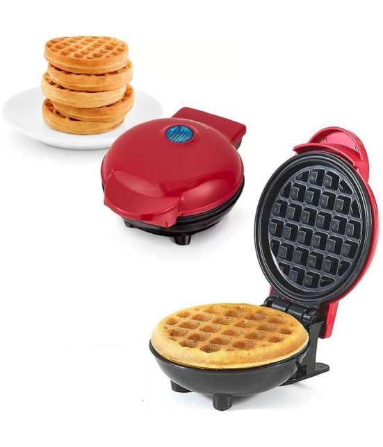 Gatih Mini Waffle Maker Waffle Iron Metal Polish Block Home Waffles Maker Machine, Waffle Maker Electric 1 no.s