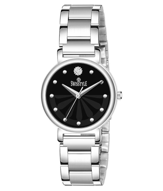 Swisstyle Stainless Steel Round Womens Watch