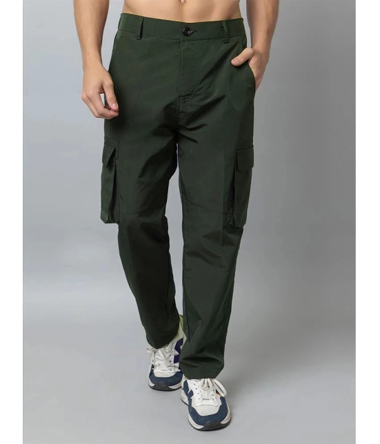 YHA Olive Green Polyester Mens Sports Trackpants ( Pack of 1 ) - None