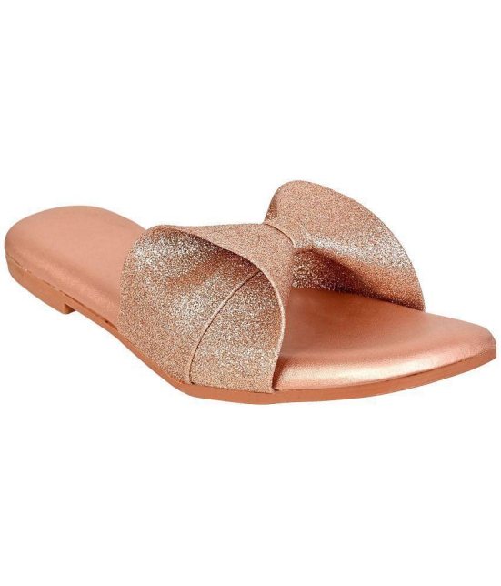 Altek - Peach Womens Flats - None