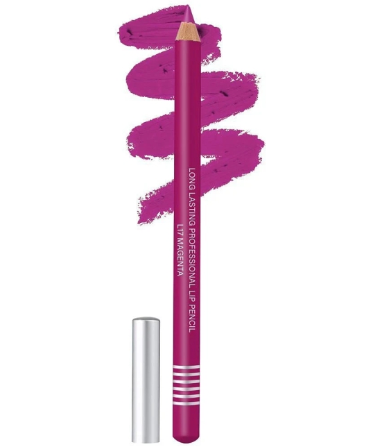 Colors Queen Lip Liner Pencil Non Transfer for Professional Makeup Magenta