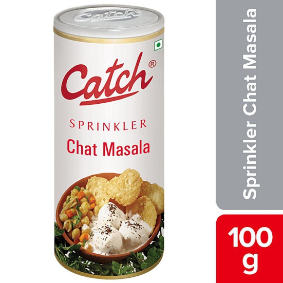 Catch Chat Masala Powder - Sprinkler, Used As Seasoning, 100 g Can