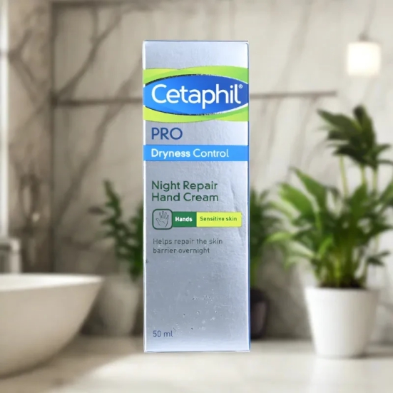 Cetaphil PRO Dryness Control Night Repair Hand Cream 50ml