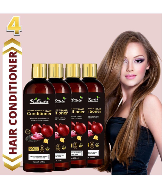 Phillauri Dry & Damage Repair Onion Smooth Hair Deep Conditioner 400 mL Pack of 4