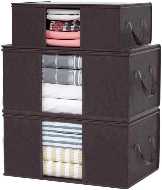 HOMETALES Closet Organizers ( Pack of 3 )