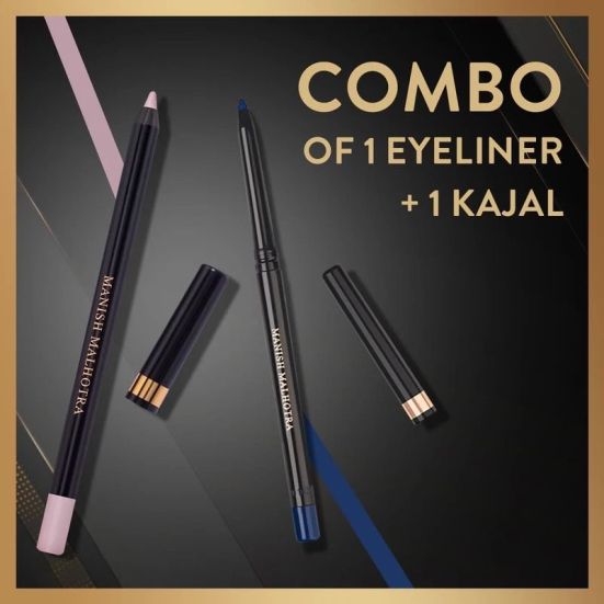 Manish Malhotra Glitter Eyeliner + 24h Kajal Eyeliner