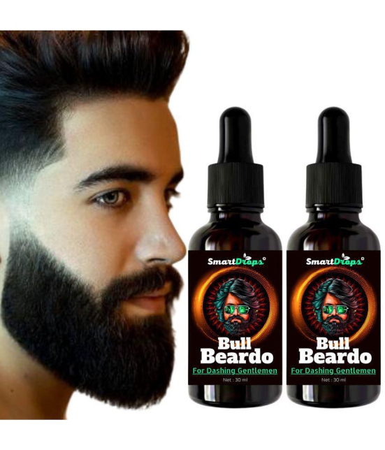 Smartdrops - 30mL Promotes Beard Growth Beard Oil ( Pack of 2 )