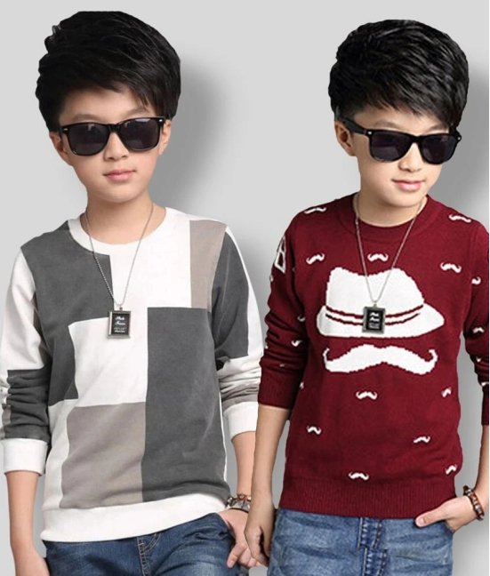 Force - Multicolor Cotton Boys T-Shirt ( Pack of 2 ) - None