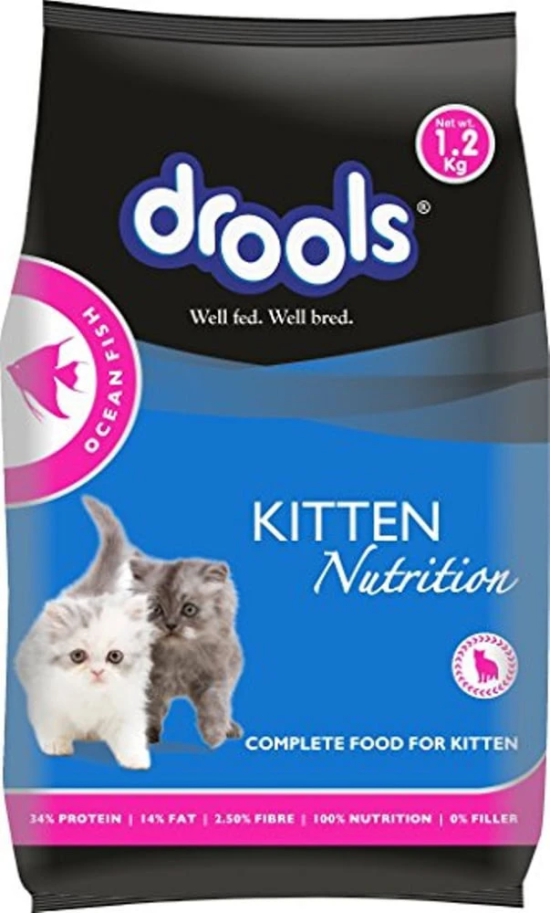 Drools Ocean Fish Kitten Nutrition Cat Food, 1.44 Kg